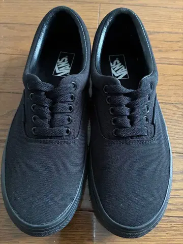 반스 블랙 스니커즈 26cm 남성용