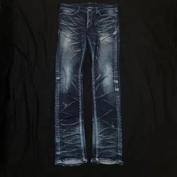 FUGA 46 스키니 데님 히게 허니컴 시크 스타일