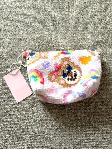 [ 미사용 새상품 ] 러브러리 페이러 해피 팝 니나 파우치 S