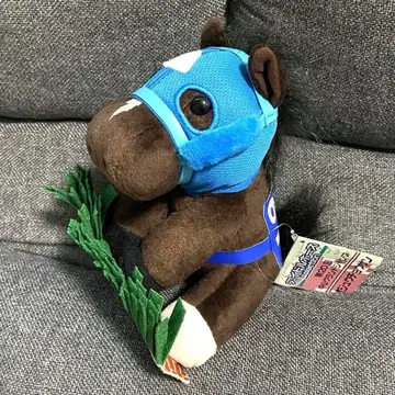 택 포함 새상품 아이돌 호스 오주우쵸우산 봉제 인형 경마 말