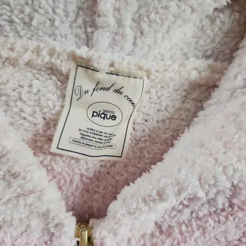 젤라또피케 gelato pique 후드 부착 룸웨어 핑크 상하의