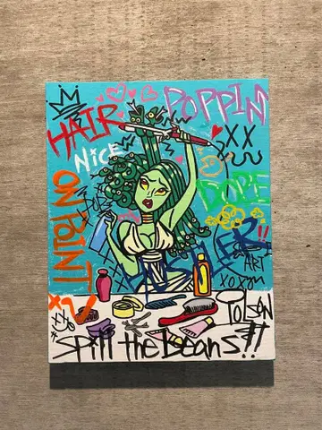 팝 아트 패널 원화