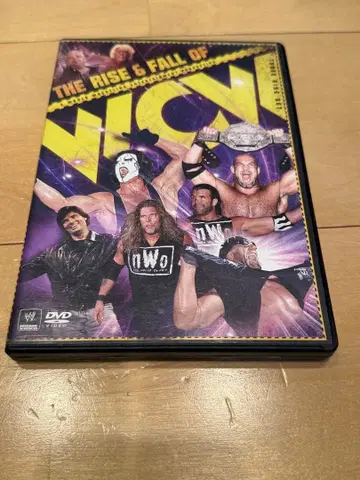 THE RISE & FALL OF WCW 3장 세트 DVD