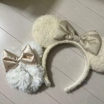 디즈니 머리띠 스크런치