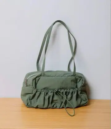 Munich 뮤닉 폴리에스테르 웨더 미니 보스턴 백 카키