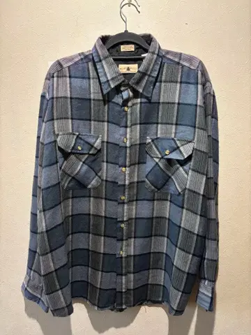 NORTHWEST TERRITORY 80s~90s 아크릴 플란넬 셔츠