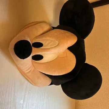 미키마우스 귀 달린 봉제 인형 캡