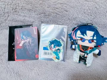 괴성 니지파페 1st 기념일 사진풍 카드 애니카페 스티커