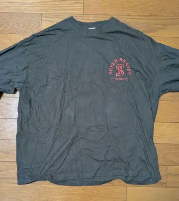 SUPER BEAVER 롱 T 다크 그레이 L