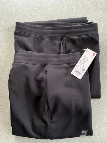 유니클로 드라이 맨투맨 트랙 팬츠 (긴 길이) xxl 2개 세트