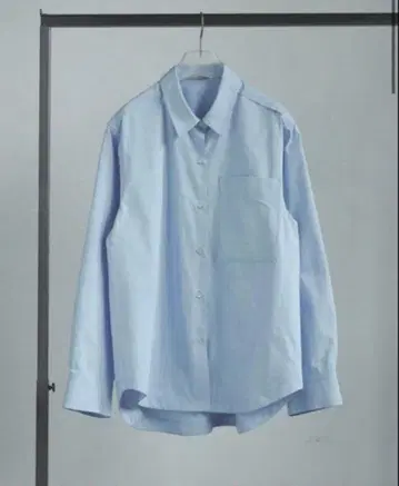 anuke Highcount 오버 셔츠 라이트 블루