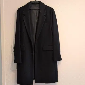 SENSE OF PLACE 어반 리서치 블랙 체스터 코트