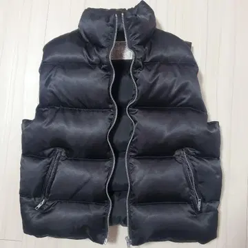 중고 B H Collection 블랙 다운 베스트 M 사이즈