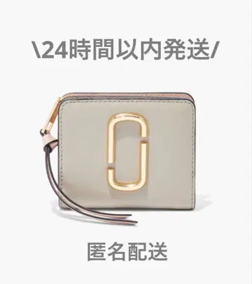 MARC JACOBS / 미니 지갑 미니 월렛 바이컬러 그레이 계열