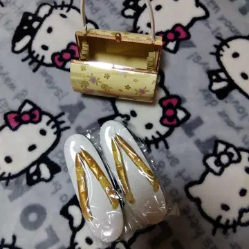 일본 의류용 백과 일본 나막신 세트