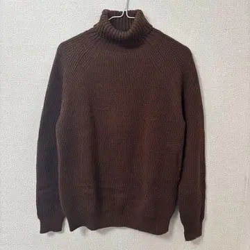 BEAUTY&YOUTH 터틀넥 스웨터 브라운
