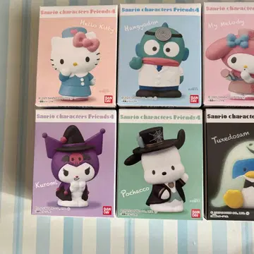 산리오 캐릭터즈 프렌즈 4 8종 컴플리트