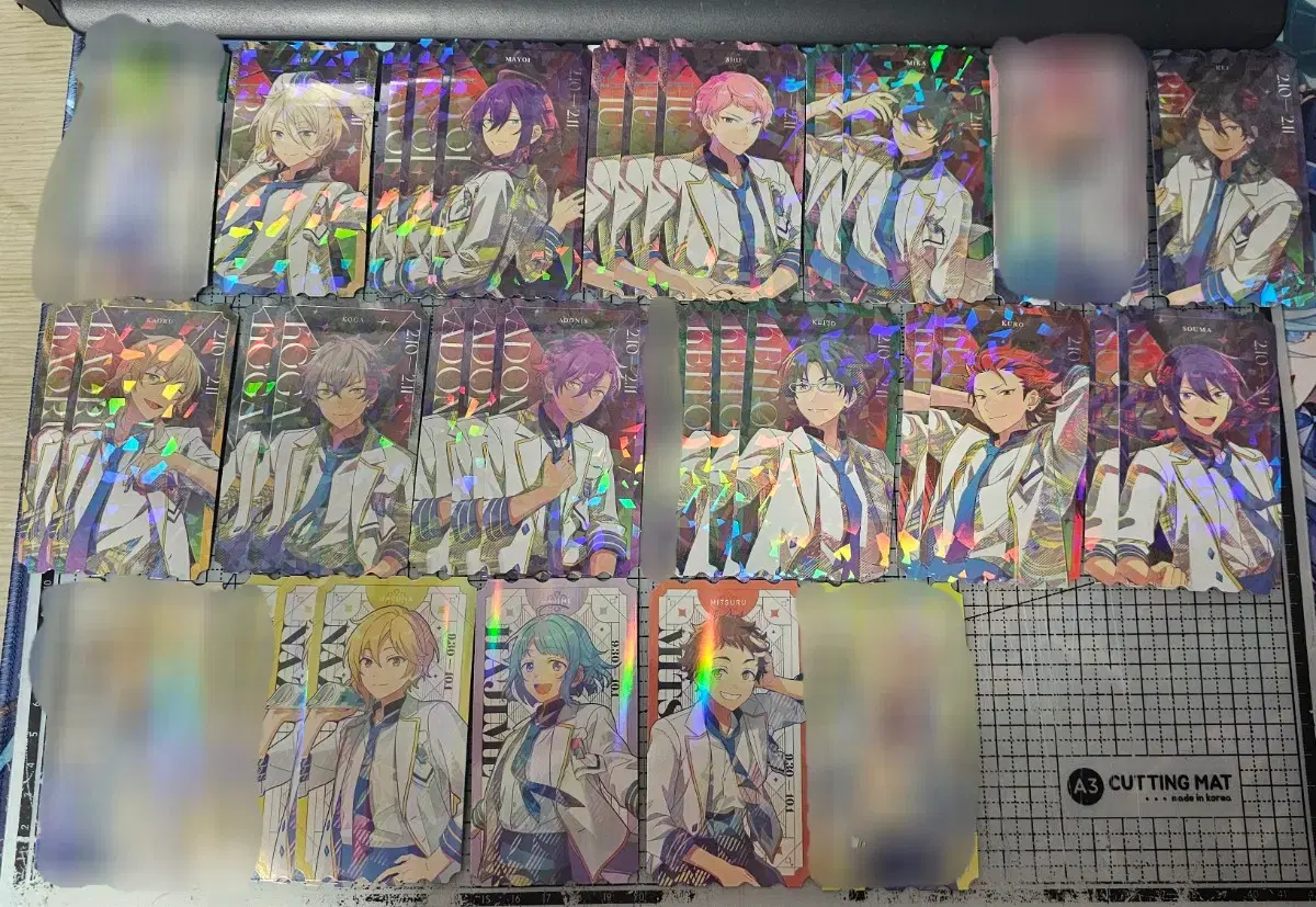 Ensemble Stars Star Pony Ticket Card Mido Riaira Mayoi Shu Mika Rei Kaoru Koga Adonis