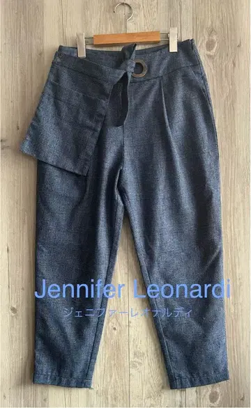 [ 제니퍼 레오나르디 ] 체크 팬츠 XL