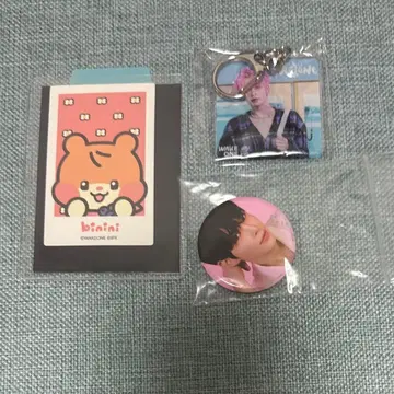 제베원 한국 표식 액세서리 랜덤 가챠 스티커 한빈 비니니