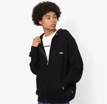 새상품 atmos small Logo Zip Up Hooded M 사이즈