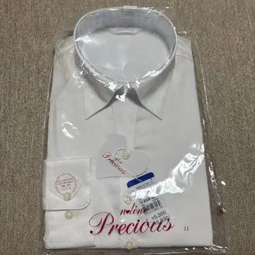 Precious 화이트 긴팔 셔츠 사이즈 11