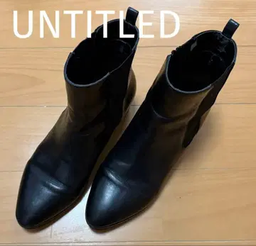 untitled 소가죽 숏부츠