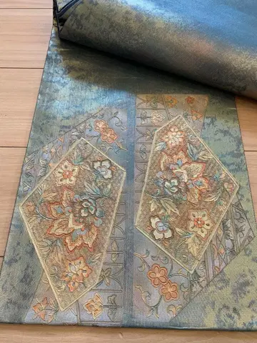 스와토우 후쿠로 오비 순수 실크