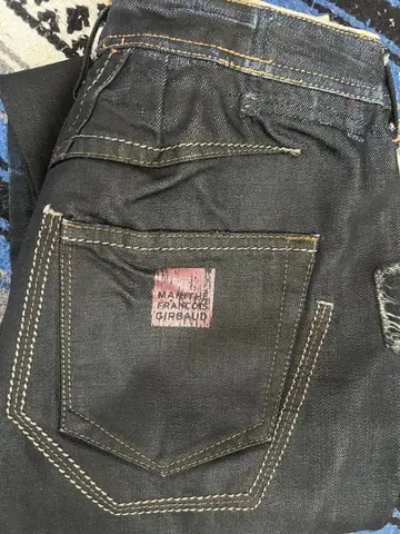 00s MARITHE FRANCOIS GIRBAUD 데님 청바지