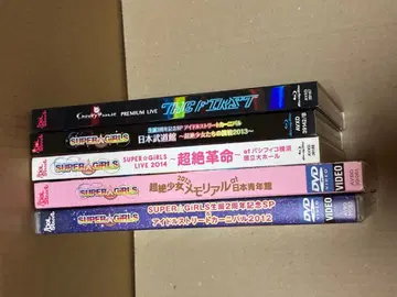 SUPER GiRLS 외 LIVE DVD 블루레이 5개 세트