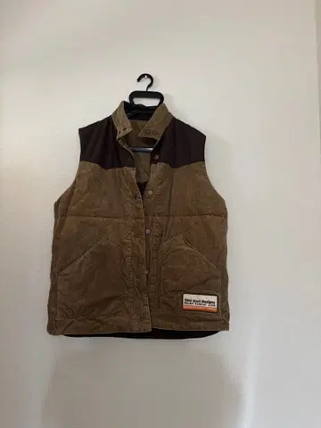 리버서블 브라운 다운 베스트