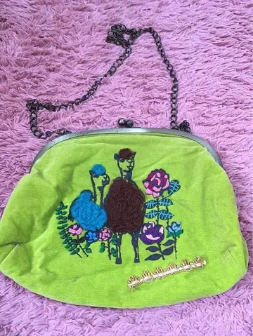 라이치 가마구치 백 클러치백 숄더백