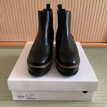 EVOL 사이드 고어 부츠 블랙 IP9307 L