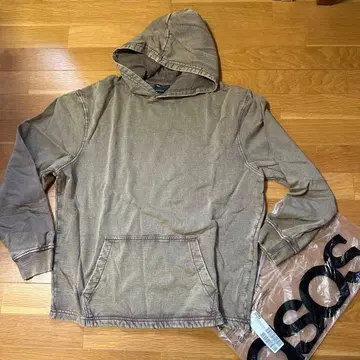 asos 택 포함 속기모 후드 맨투맨