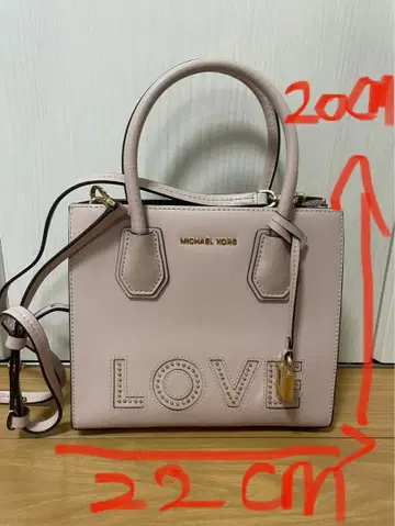 MICHAEL KORS 핑크 숄더백