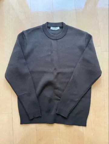 [ 새상품급 ] PUBLIC TOKYO 바운드 울 미라노 리브 크루 니트