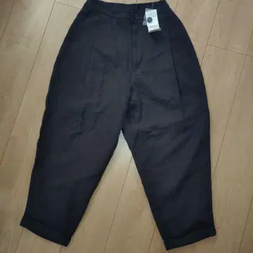 택 포함 새상품 Samansa Mos2 프리 캐주얼 팬츠 차콜