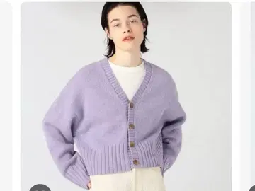 TOMORROWLAND 연보라 니트