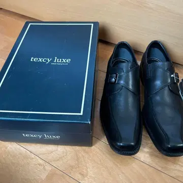 texcy luxe 블랙 비즈니스 드레스 슈즈