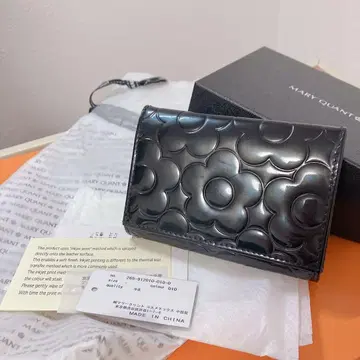 [ MARY QUANT ] 마리콴트 데이지 에나멜 카드 케이스