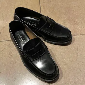 HARUTA 블랙 로퍼