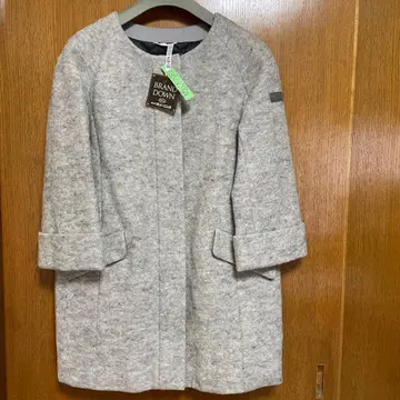 타트라스 그레이 울 다운 코트