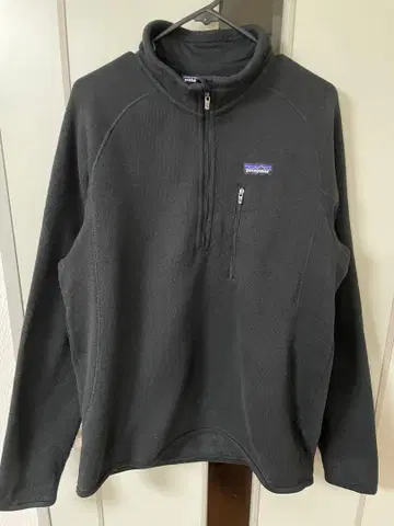 파타고니아 베터 스웨터 하프 지퍼 블랙