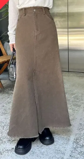 mystic 슬릿 머메이드 스커트