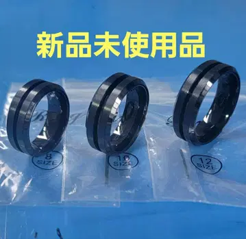 새상품 피젯토이 피젯링 반지형 EDC 블랙 스피너