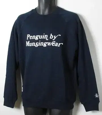 새상품 펭귄 바이 먼싱웨어 골프 래글런 슬리브 맨투맨/XL