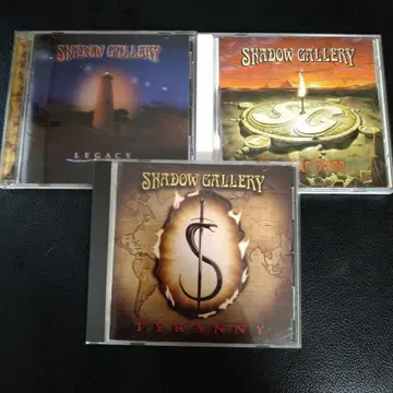 [일본 국내반] SHADOW GALLERY 앨범 3장 세트