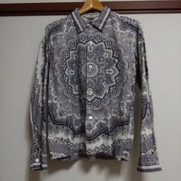 Tenderloins 페이즐리 무늬 긴팔 셔츠