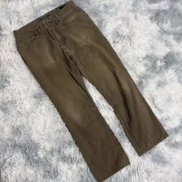 WEATHERPROOF 브라운 스트레이트 팬츠