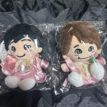 나니와단시 치비 봉제 인형 2개 세트